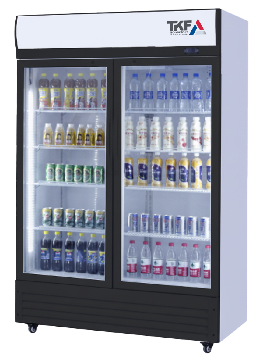 Upright refrigerators
